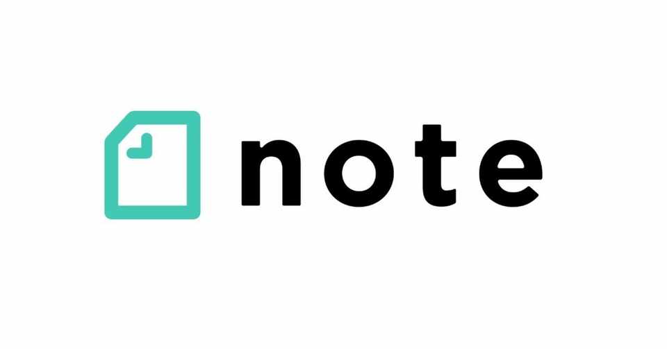 Noteのロゴをリファインしました 佐賀野 宇宙