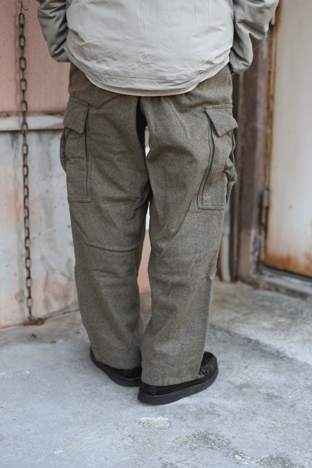 2トーン　caledoor ミラレーン　ミリタリーパンツ EUPT42-GA067]ULTERIOR(アルテリア)WASHED BIZEN GABARDINE