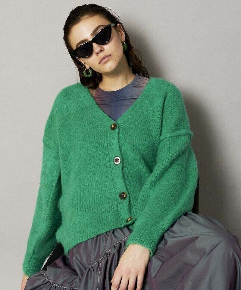 maison special モヘア ニット カーディガン Maison Special メゾン