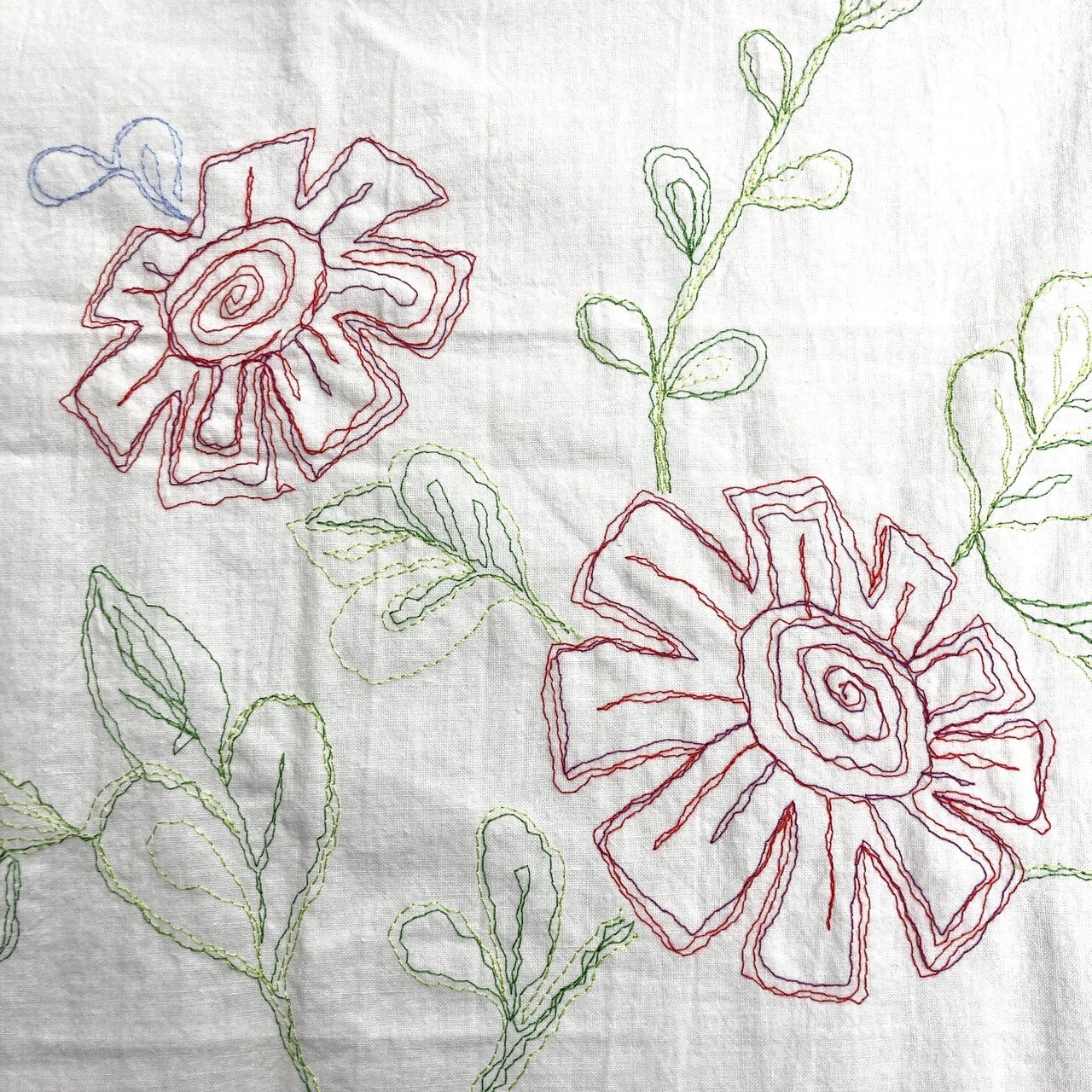豪華総刺繍 蘇州刺繍 訪問着 一つ紋 四季の花々 花柄 正絹 黄緑