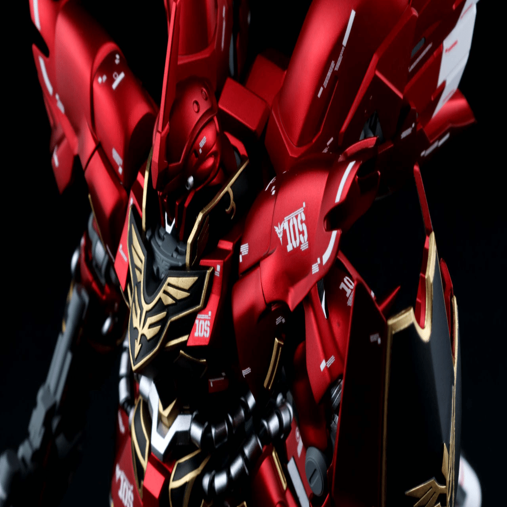 つや消しキャンディ塗装で「HGUCシナンジュ」をより美しく。｜ジンの