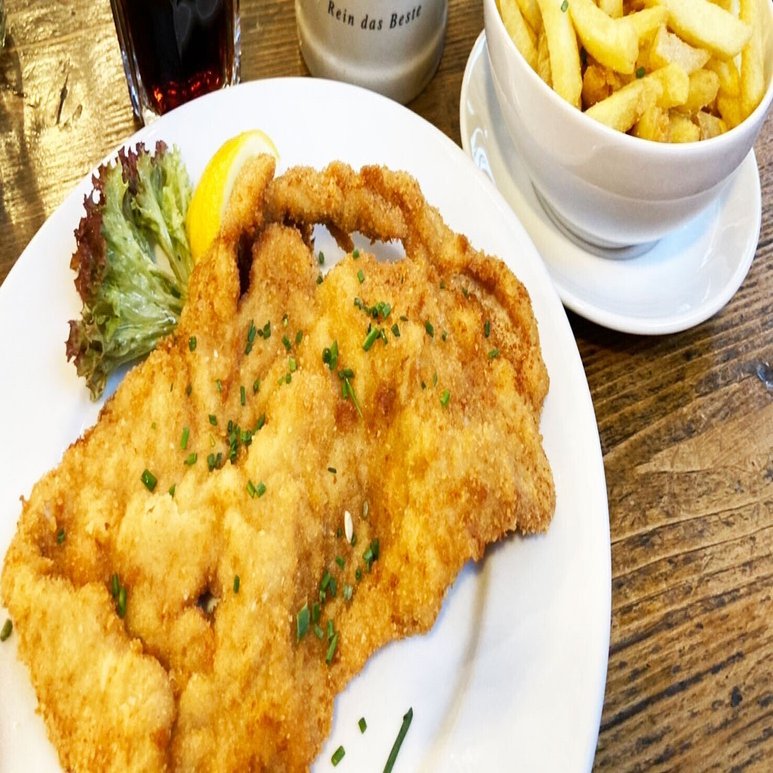 ウィーンで美味しかった食べ物 シュニッツェル Yuki one Note