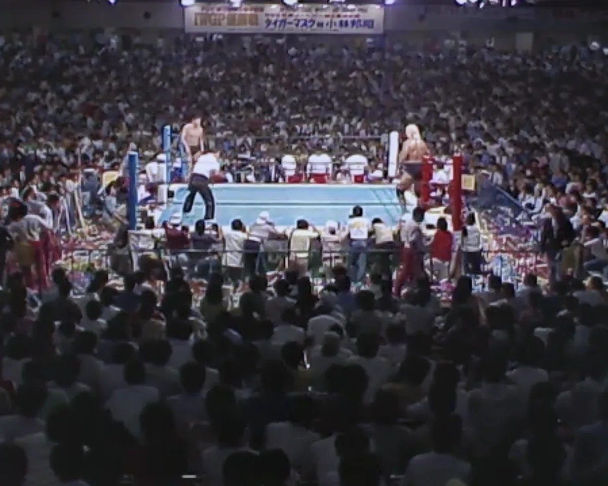 1983.6.2 アントニオ猪木 VS ハルク・ホーガン《第1回IWGP決勝・猪木舌