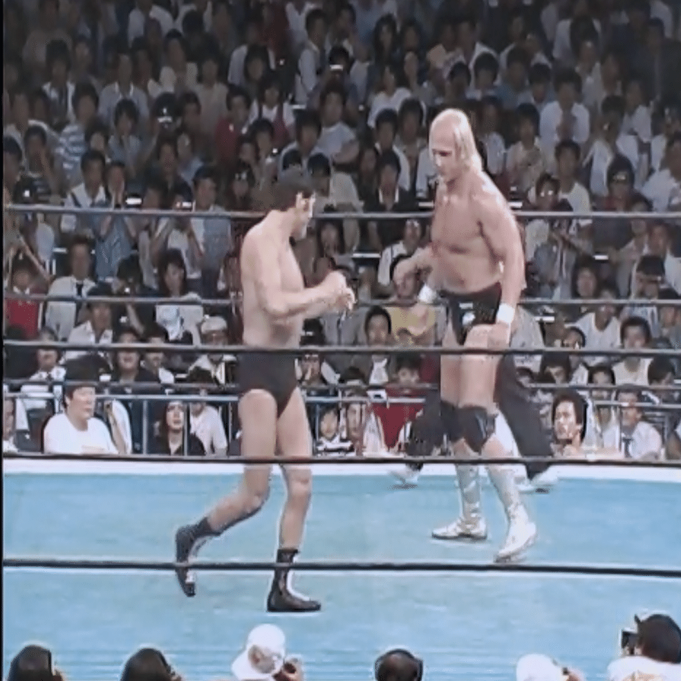 1983.6.2 アントニオ猪木 VS ハルク・ホーガン《第1回IWGP決勝・猪木舌