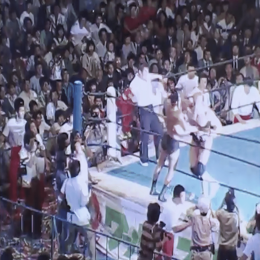 1983.6.2 アントニオ猪木 VS ハルク・ホーガン《第1回IWGP決勝・猪木舌