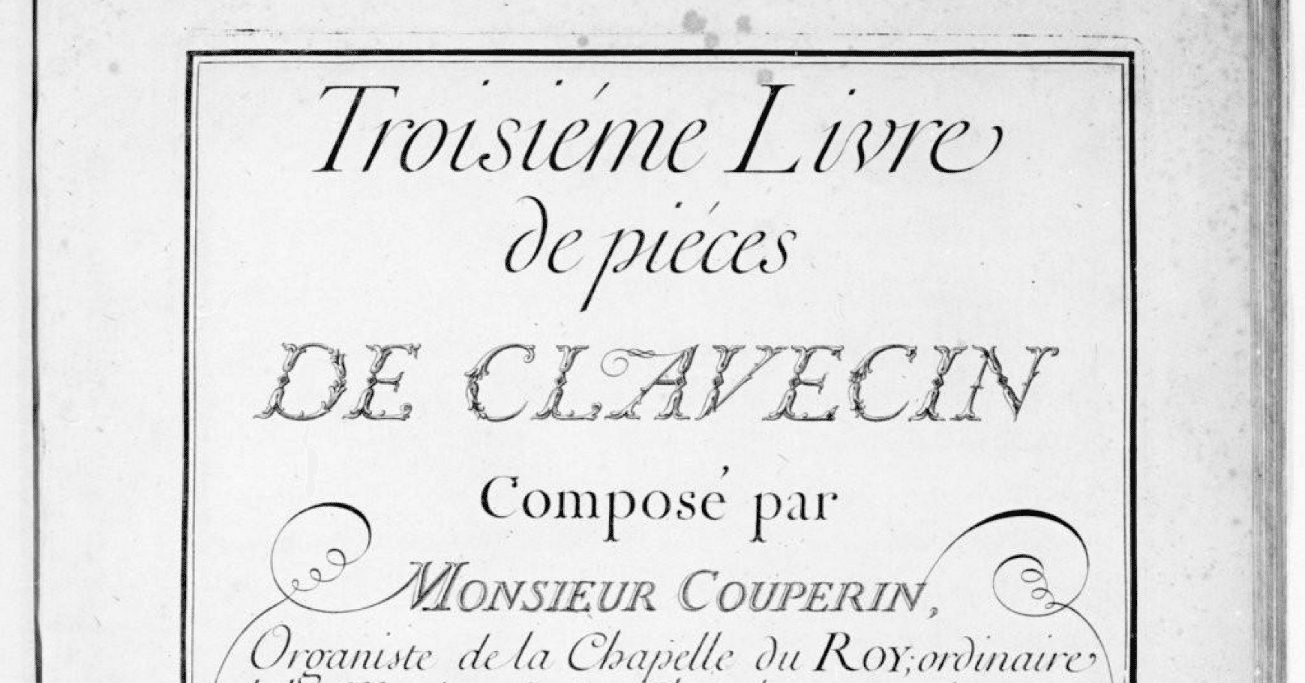 フランソワ・クープラン『クラヴサン曲集 第3巻』序文翻訳（鍵盤楽器