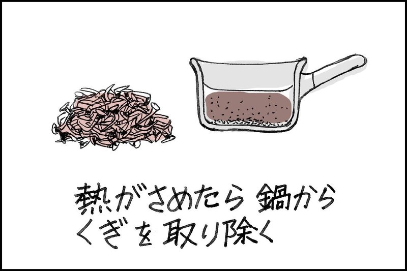 鉄サビと酢でつくる媒染液 おいしい染色 Note