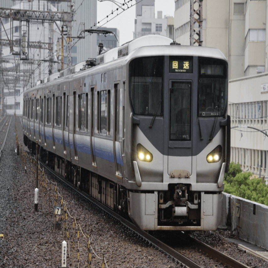 225系HF415編成 網干入場｜はんわ