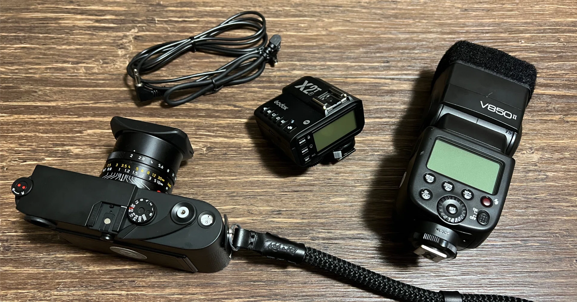 Leica M-AとGODOX X2T-F（フジフィルム用）でワイヤレスストロボできた 