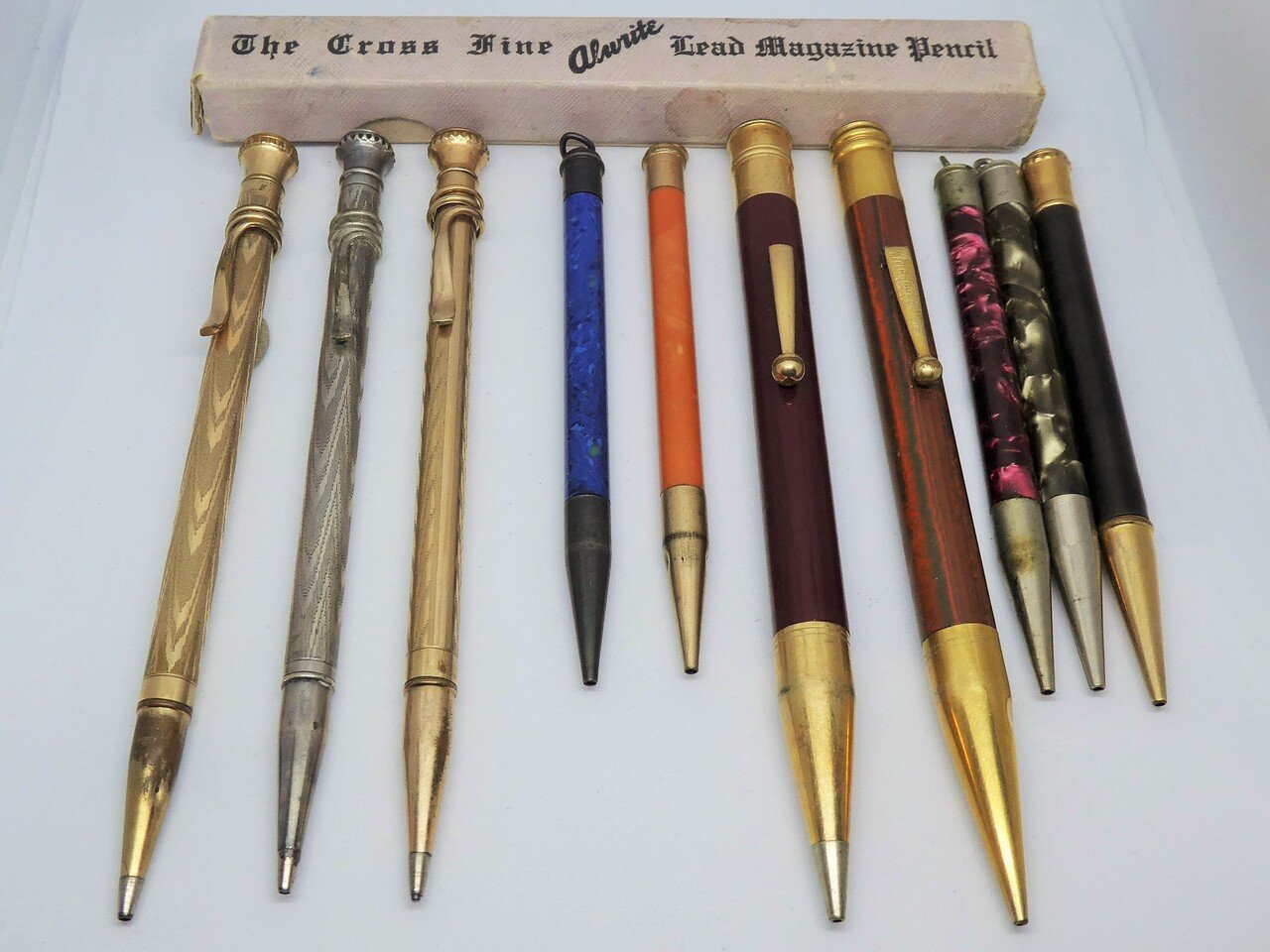 古今東西シャープペンシルの種類 その2 / (クロス A.T.CROSS