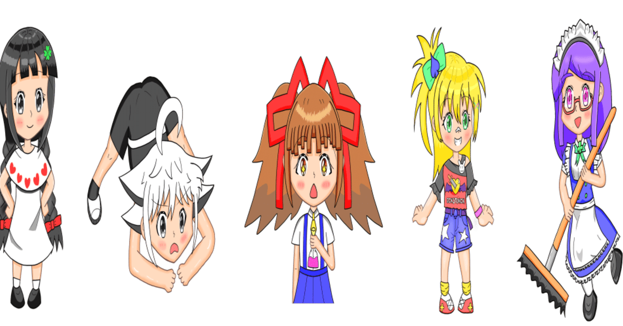 自身のオリキャラたちの描き方と解説 まんたあにど Note 自身のオリキャラたちの描き方と解説 まんたあにど Note