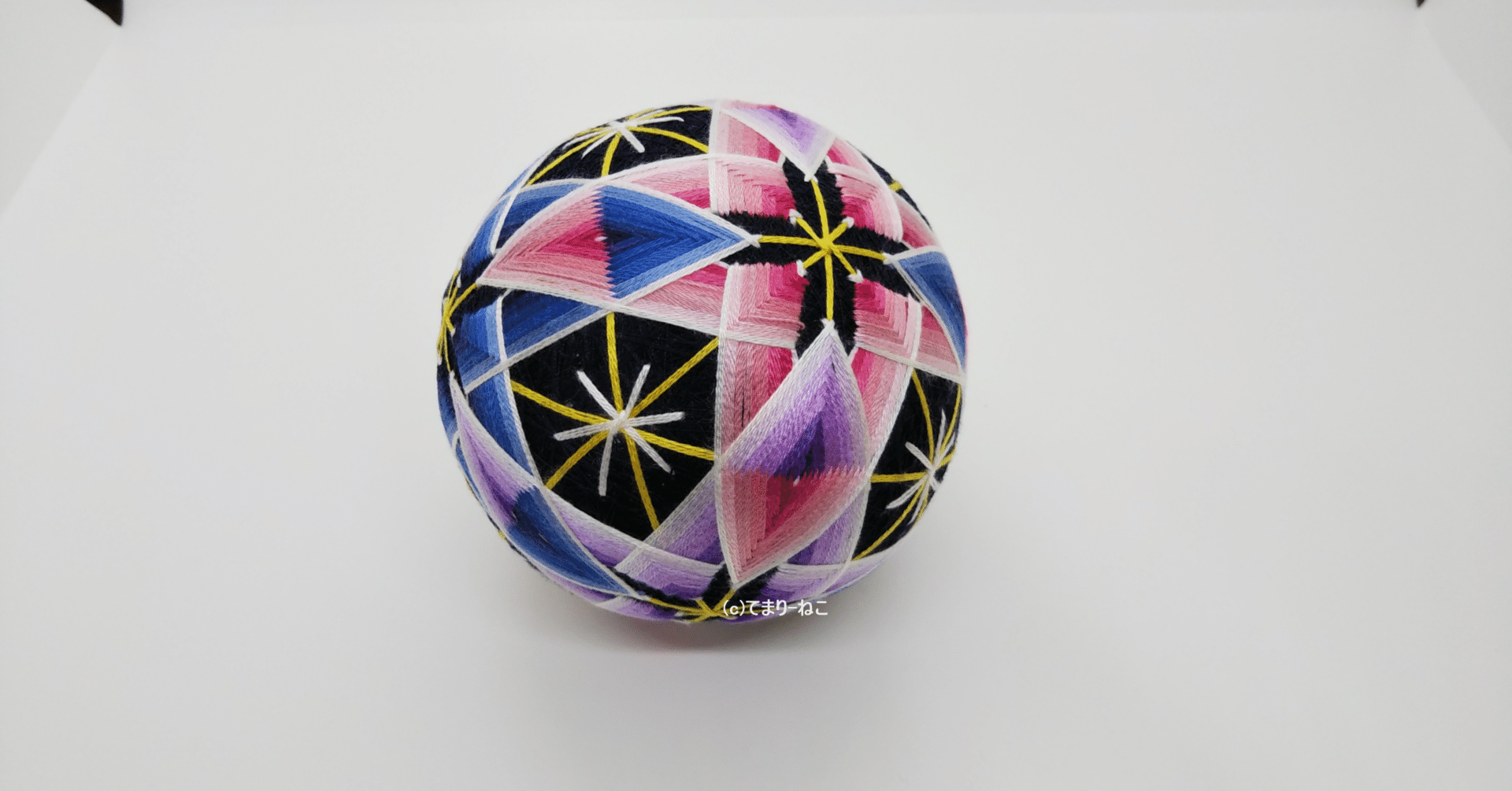 169 手まり 南十字星 の作り方 てまり ねこ Note