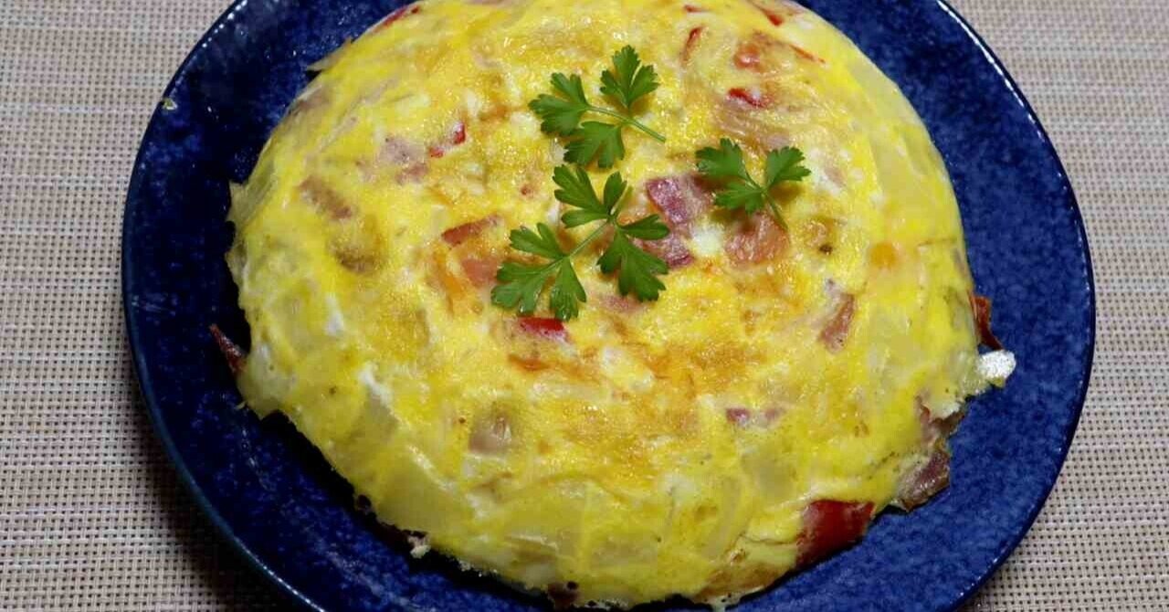 スペイン風オムレツ：ホットクックレシピNo.134｜グローバルこう