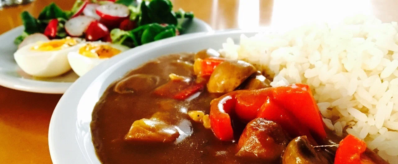 パリ節約自炊生活 にっぽんのカレー、たらこパスタ、picardのプチパン