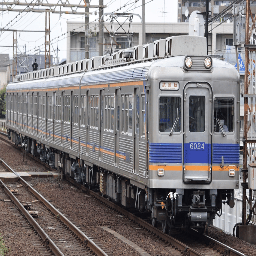 南海】6000系6023F 試運転｜はんわ