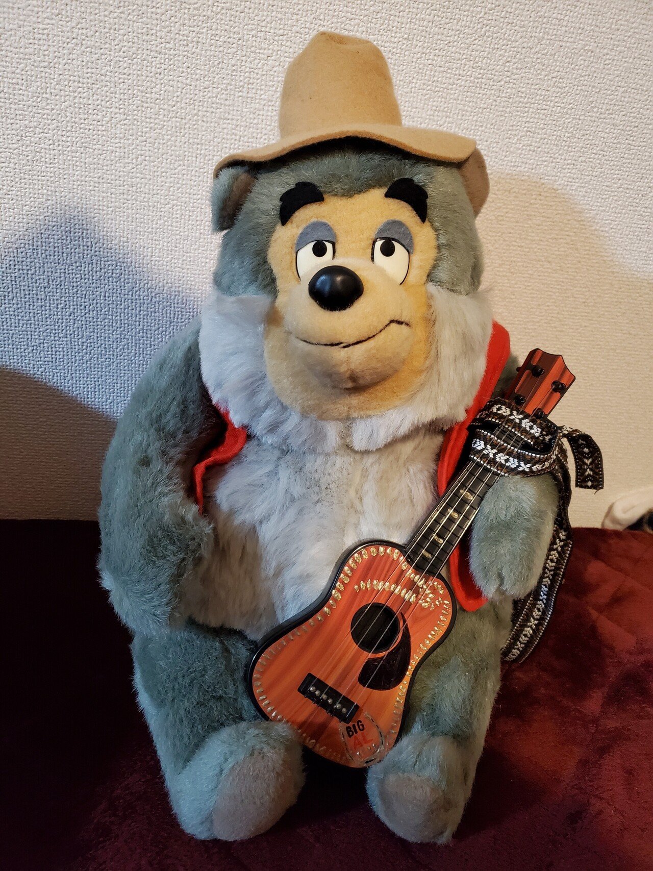 カントリーベアシアター 【ビッグアル】 ぬいぐるみ カントリーベアシアター ウェンデル ビッグアル ぬいぐるみ バッチ