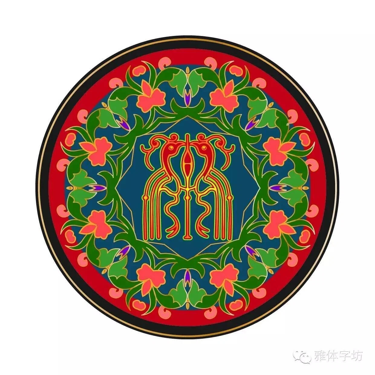 雅体文字Ⅵ｜鳥を雅（みやび）の象徴と考えた中国古代の人々｜らが～君
