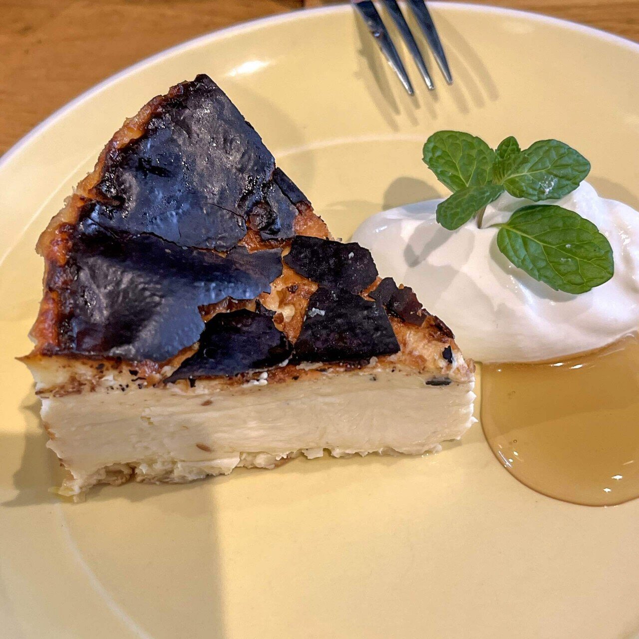 In The Greenのチーズケーキ 府立植物園 北大路京介 Note