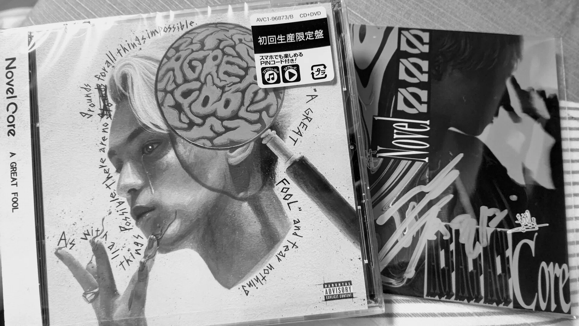 GREAT Novel A 公式通販 FOOL Core novelcoreCD FOOLサイン入りzin付き