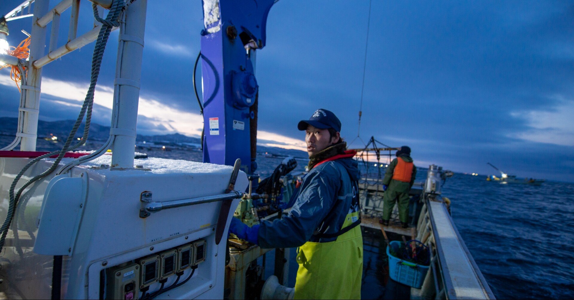 年末のわずかな期間にだけ行われる “ヨコハマ”高級ナマコ漁 【ニッポン