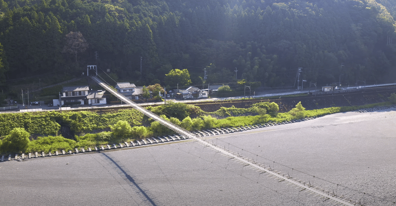 4-1塩郷の吊り橋