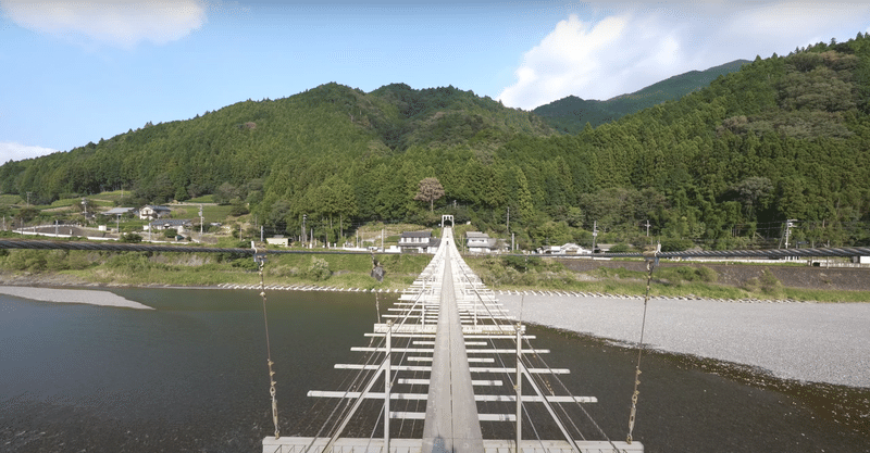 4-2塩郷の吊り橋