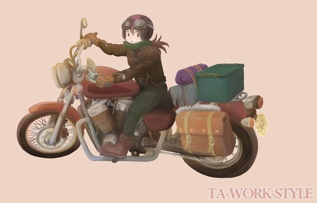 毒にも薬にもならないバイクイラスト Taworkstyle Note