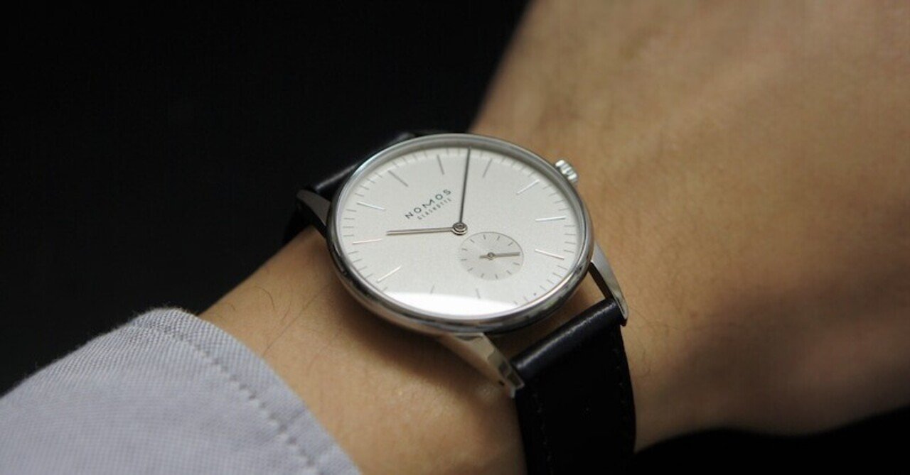 ノモス オリオン38 ホワイト｜福岡天賞堂/ノモスグラスヒュッテ正規販売店