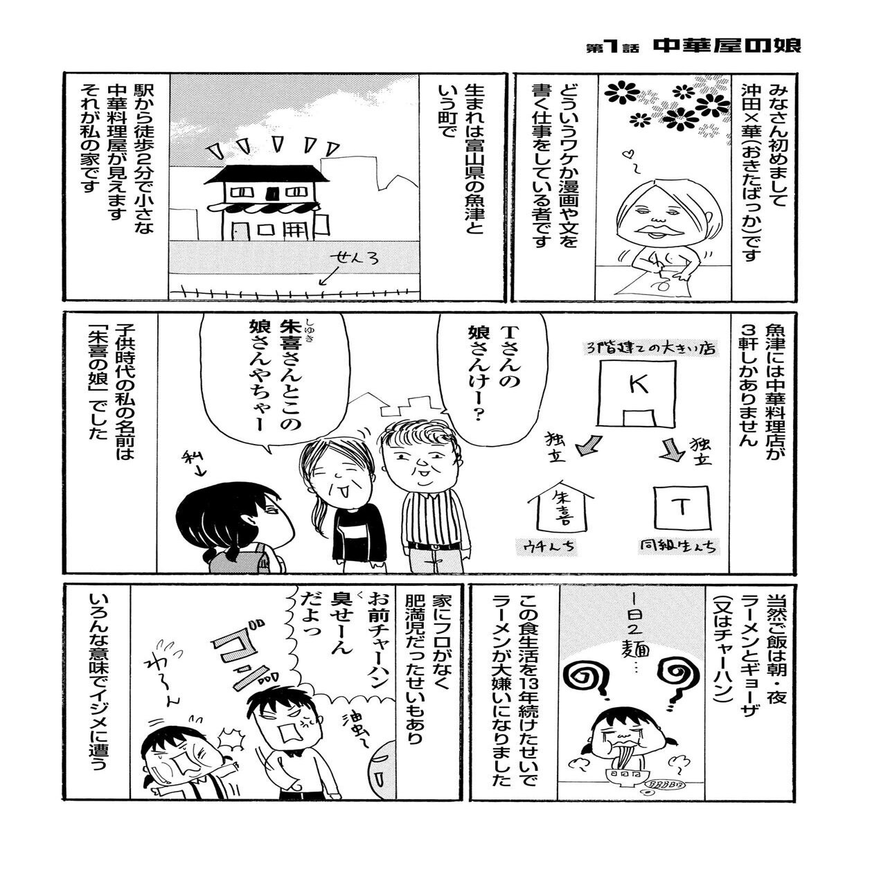 中華屋の娘 爆笑 少しせつない自伝コミックエッセイ 1 蜃気楼家族 幻冬舎 電子書籍 Note