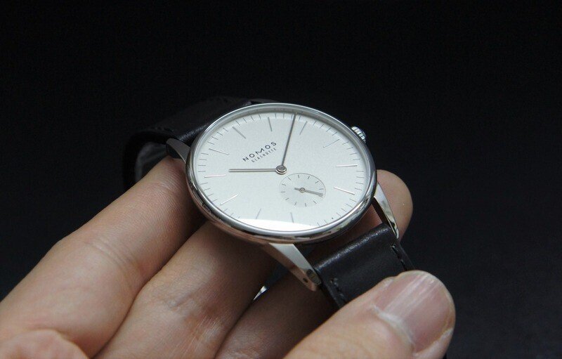 ノモス オリオン38 ホワイト｜福岡天賞堂/ノモスグラスヒュッテ正規販売店