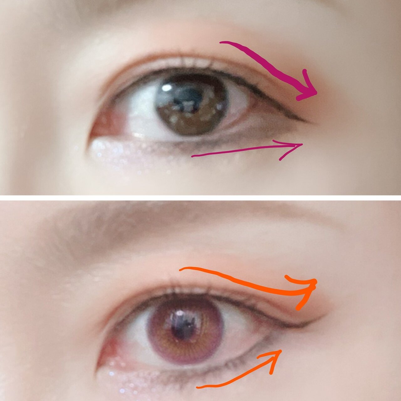 アイラインの下書きをしてみよう Baパンダと吉川景都 移行中 Note