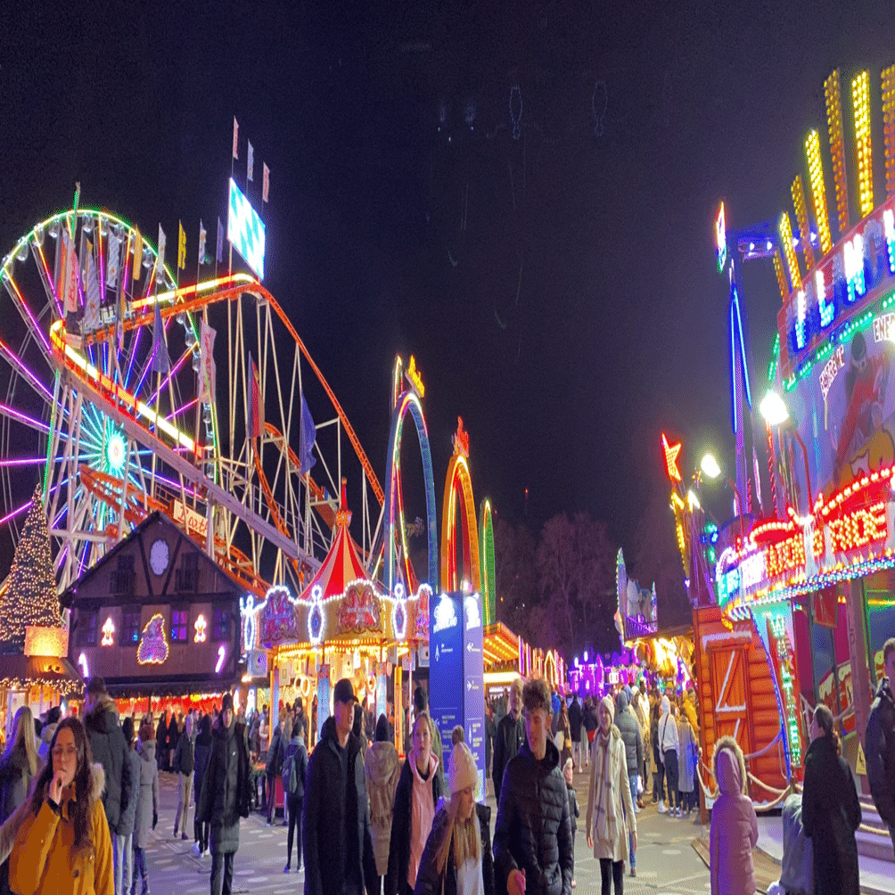 英国散歩 第12週｜ロンドン冬の風物詩・ハイドパークの移動式遊園地