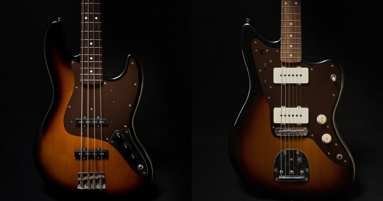 ジャズマスター(ギター)アノダイズドピックガード Bronze Brown 銅茶