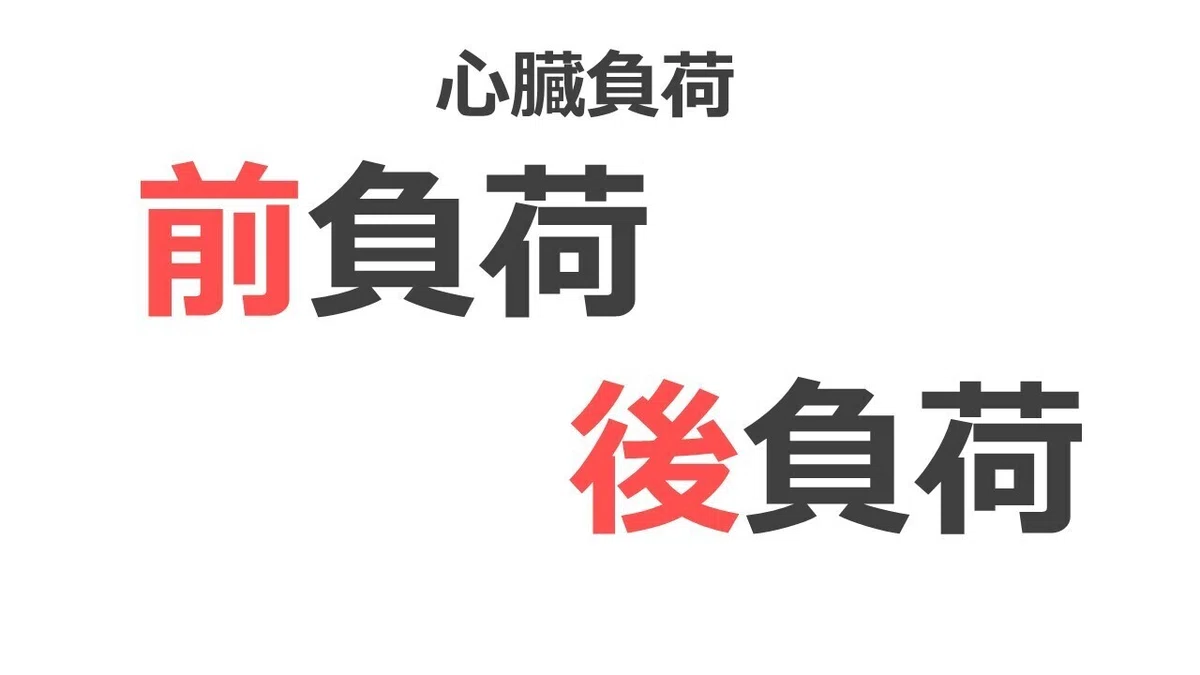 前負荷