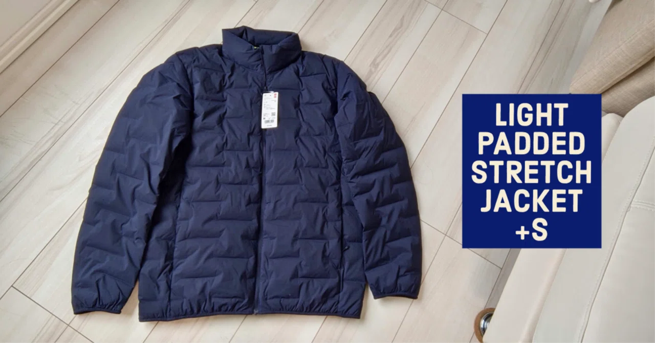 現物見れずに購入した ユニクロ ライトパデッドストレッチジャケット S Rydeen Note 現物見れずに購入した ユニクロ ライトパデッドストレッチジャケット S Rydeen Note