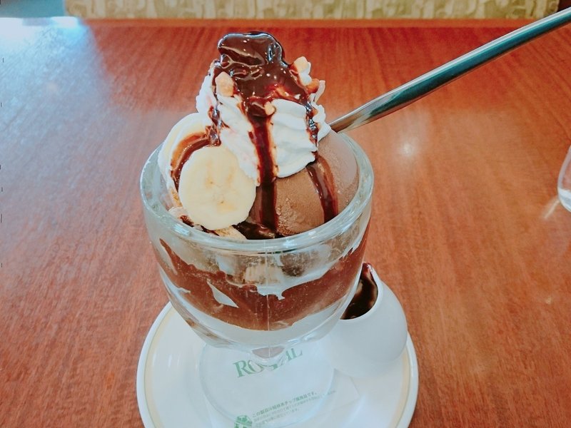 ９２ 日曜日にホットファッジサンデーを食べる 雨 Note
