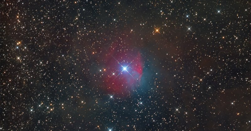オリオン座のラズベリー星雲