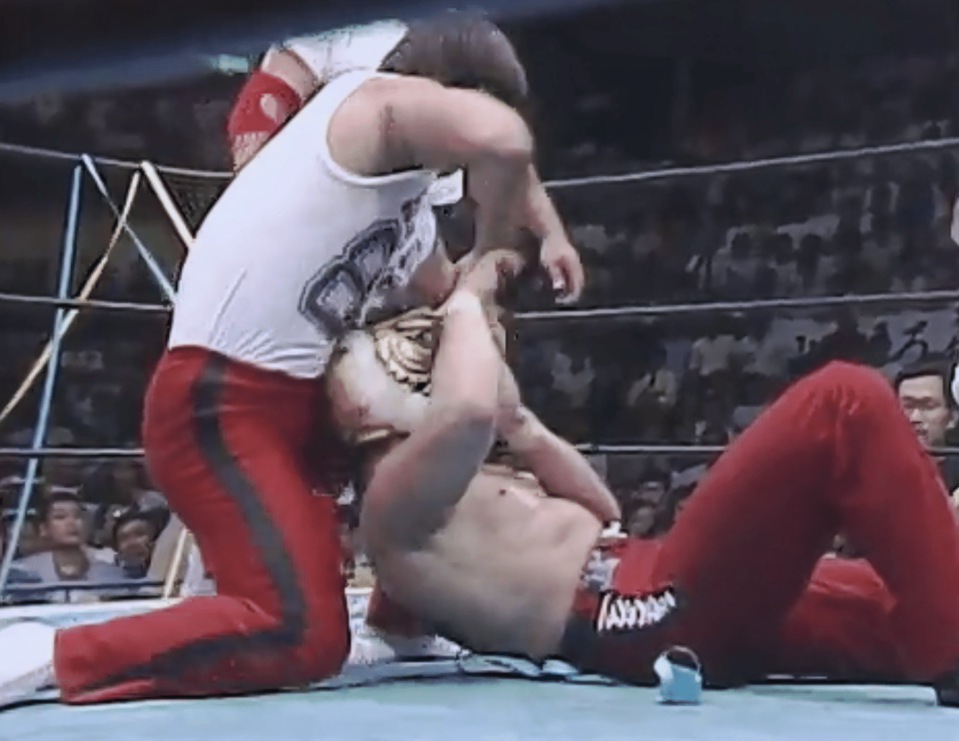 【プロレス】ソフビ　小林邦昭　虎ハンター　マスク剥ぎ　初代タイガー好敵手 小林邦昭選手のマスク剥ぎ。2007年9月、後楽園ホールにて撮影
