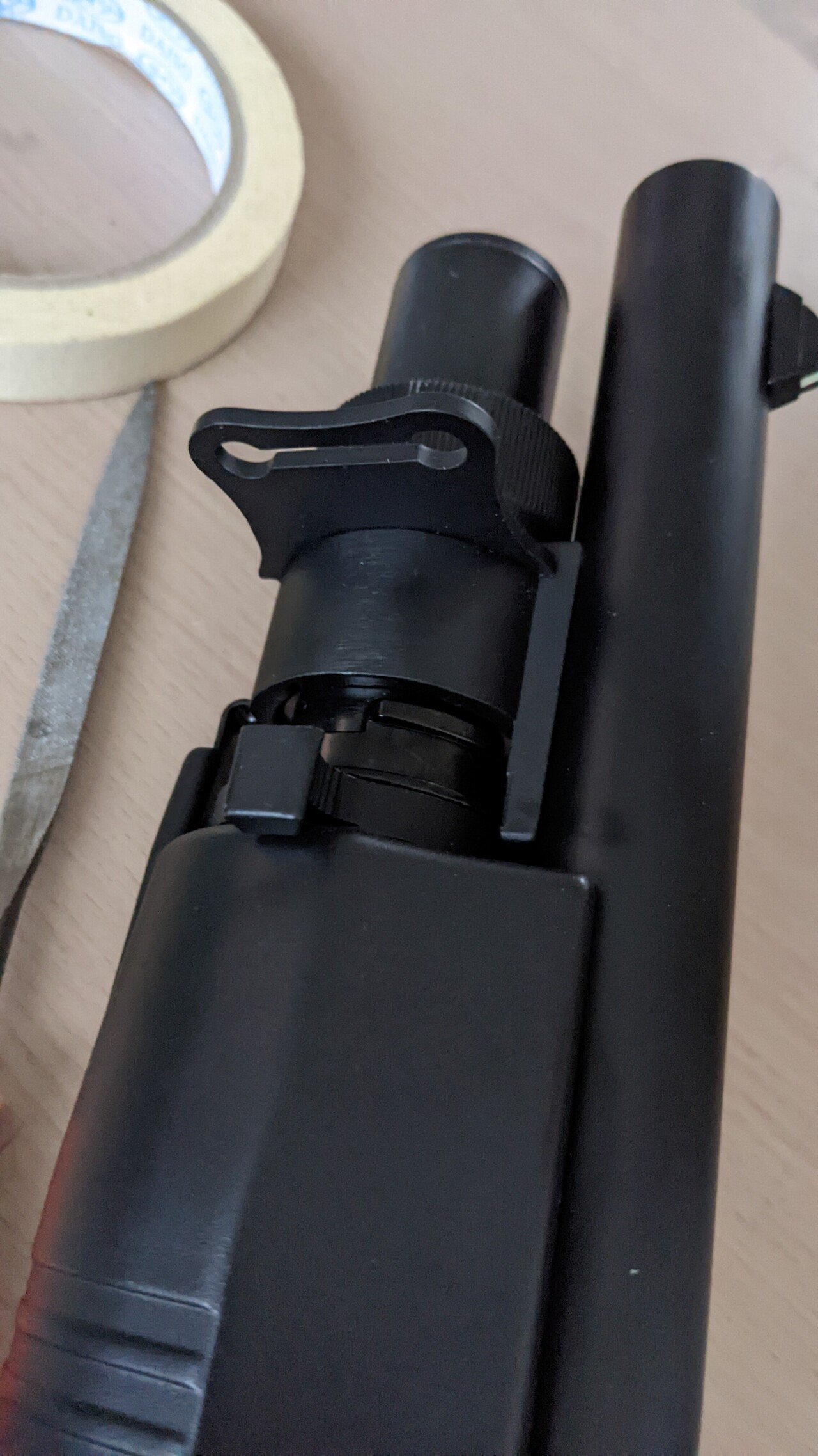 最終値下げ　マルイ M3 スリングとシェル付き CYMA CM360M(ベネリM3)のスリングスイベル改良｜霧島みけ