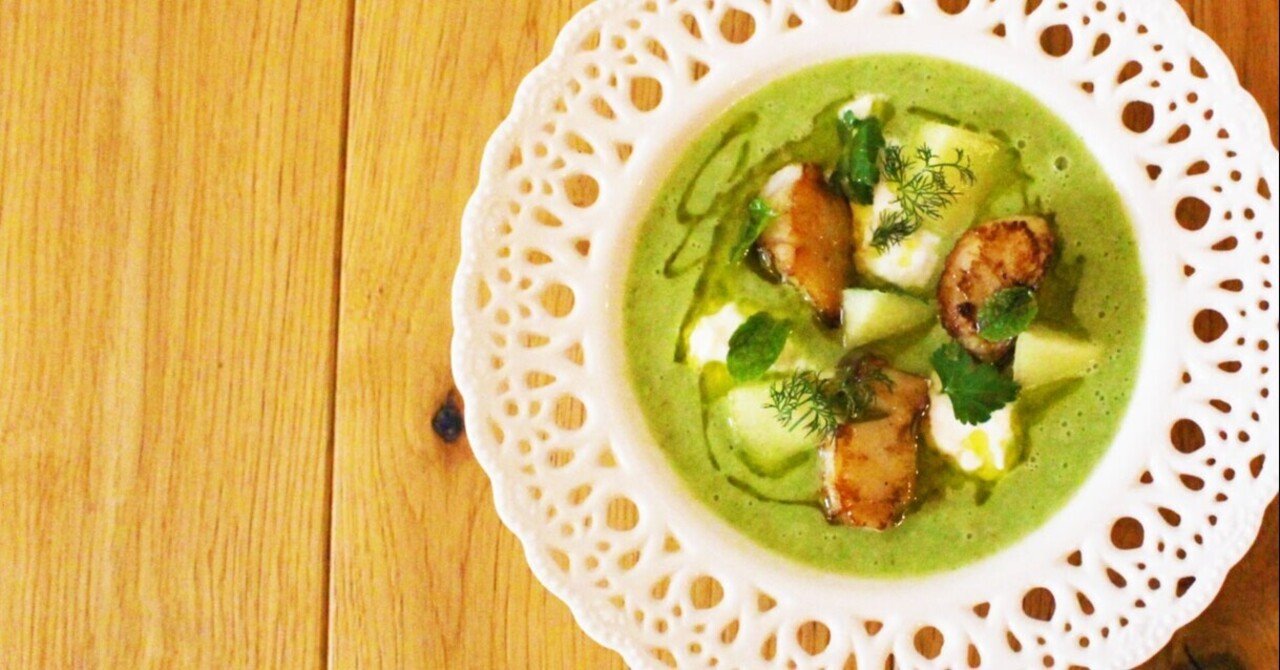 メロンのガスパチョ｜果房メロンとロマン, image size:1280x670