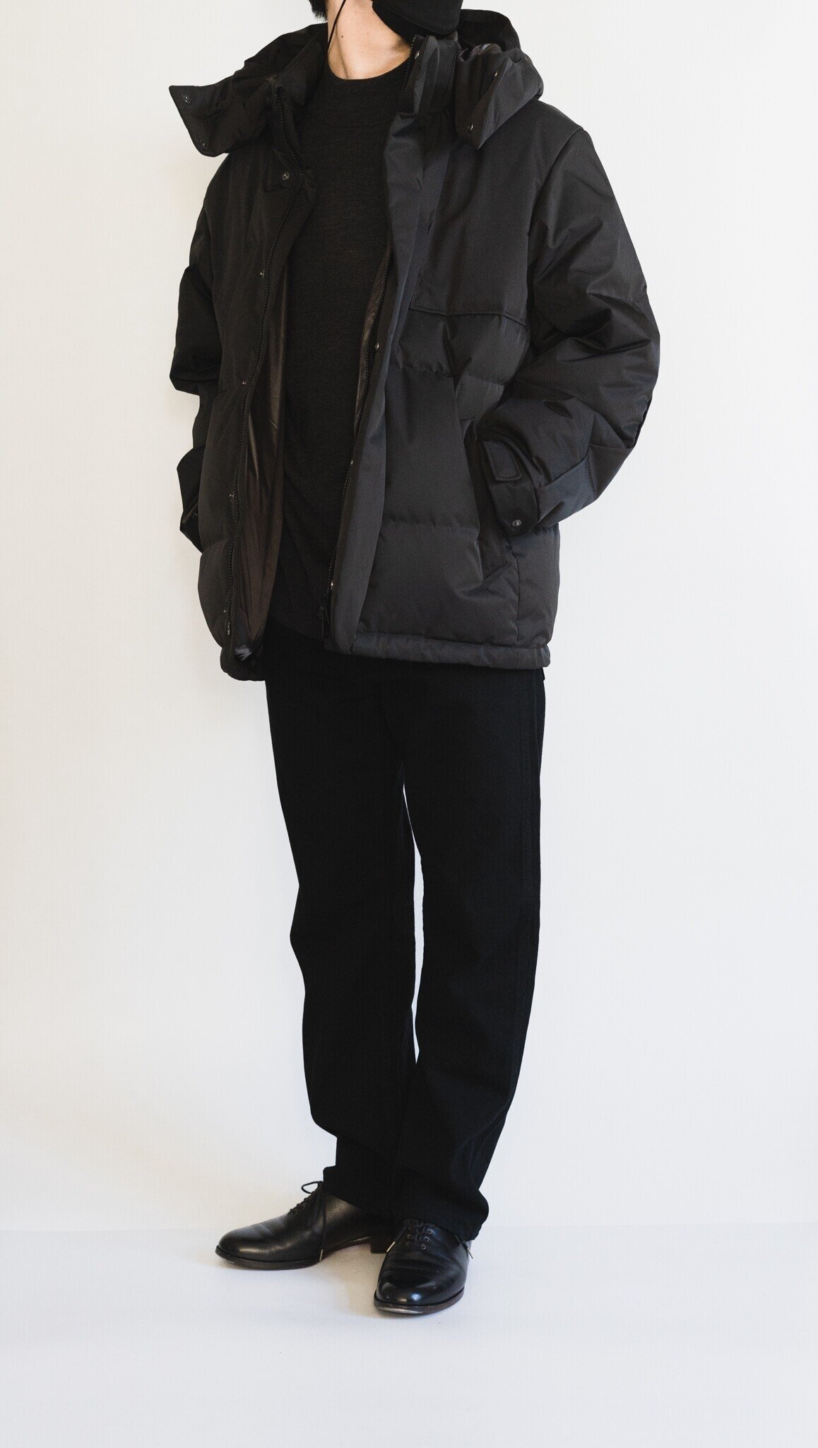 UNIQLOハイブリッドダウンパーカー ブラック XS ユニクロ＋J ハイブリッドダウンオーバーサイズパーカー黒XS ユニクロ ユニクロ +J ダウンオーバーサイズパーカー XS Black