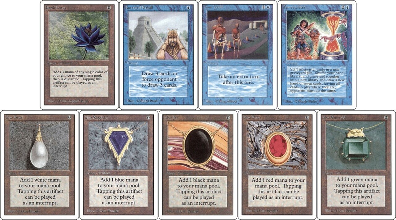 MTGの「パワー9」はいかにして凶悪カードになったのか|晴彦 MTGの「パワー9」はいかにして凶悪カードになったのか|晴彦