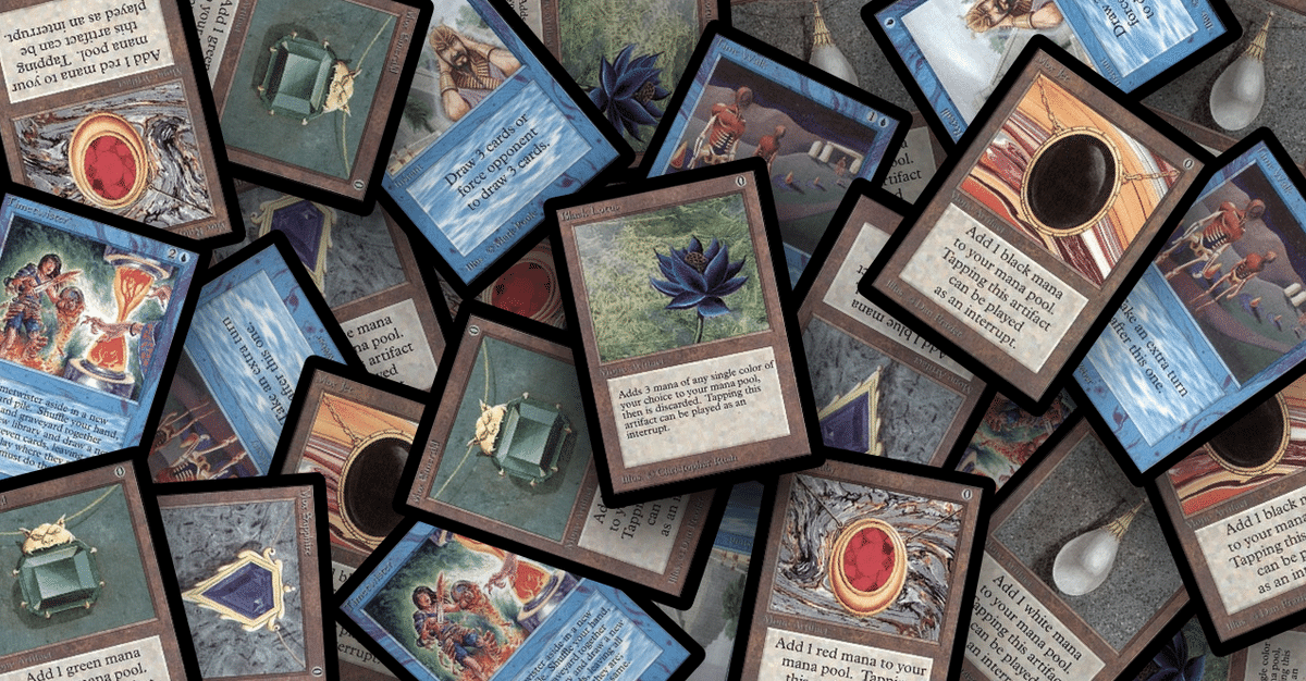 MTGの「パワー9」はいかにして凶悪カードになったのか|晴彦 MTGの「パワー9」はいかにして凶悪カードになったのか|晴彦
