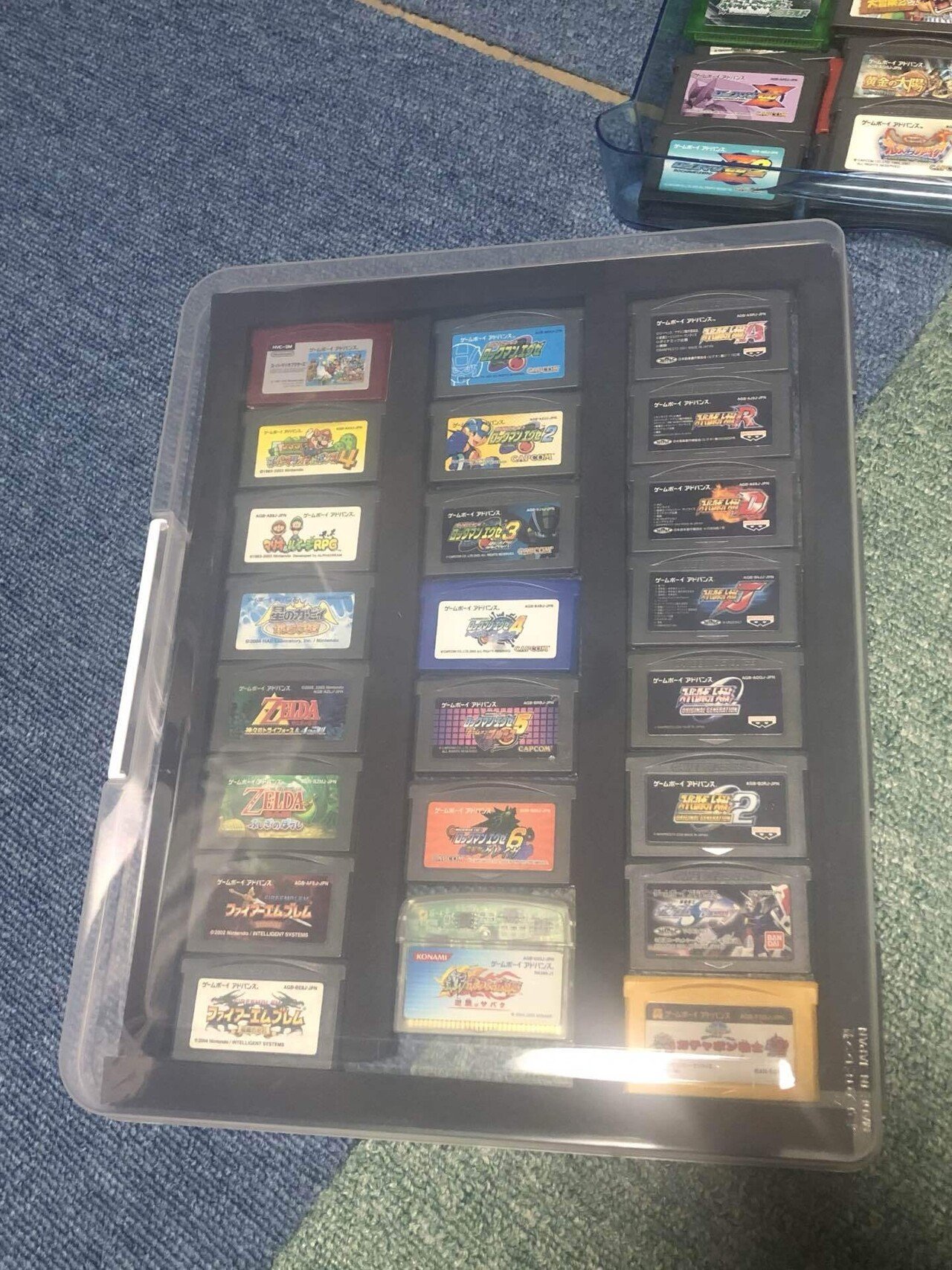 楽天市場】GBA ケース ソフト ゲームボーイアドバンス 収納 収納