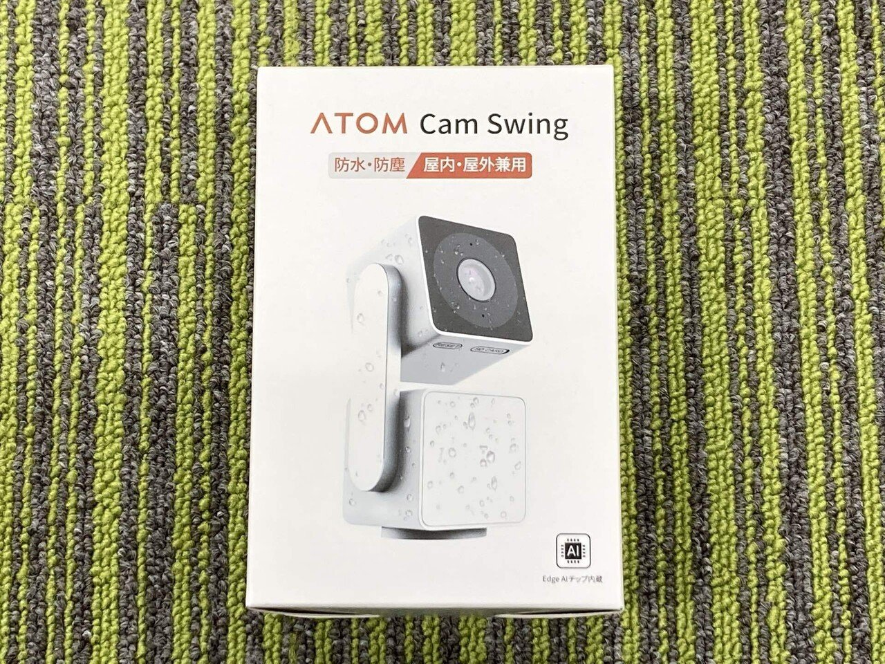 ATOM Cam Swing 防水防塵 屋内屋外兼用 Amazon.co.jp: アトムテック(ATOM tech) ネットワークカメラ