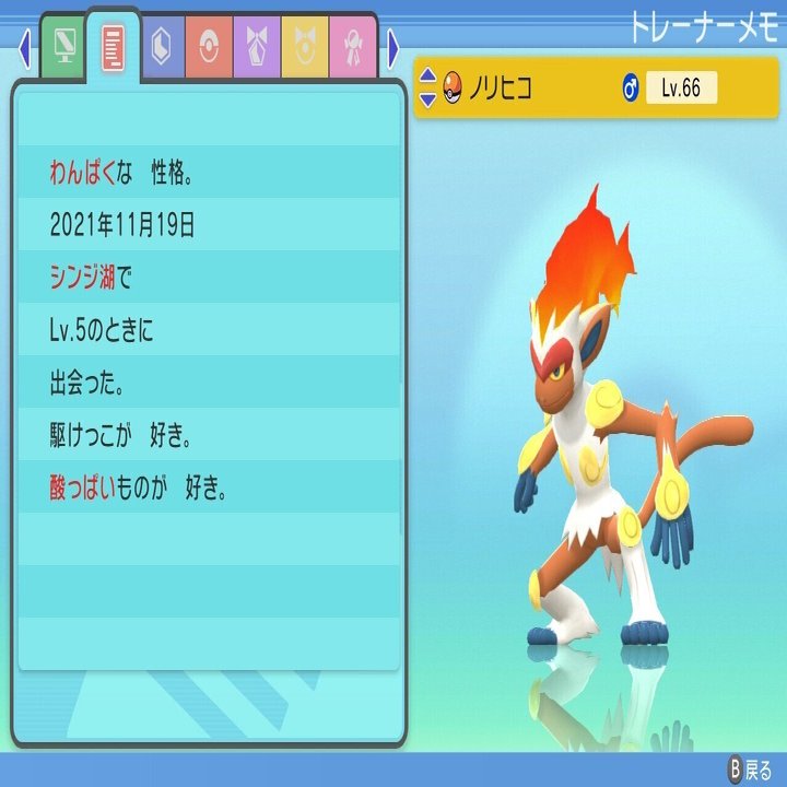 ポケモンbdspをプレイして 雨宮ヤスミ Note