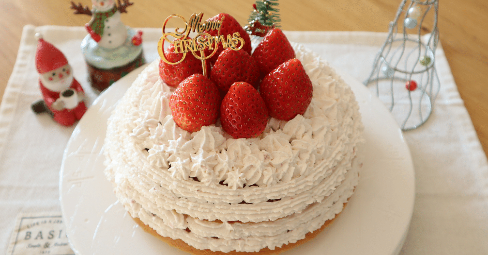 ホットクックでクリスマスのホールケーキを作ってみた たろすけ ホットクック Note