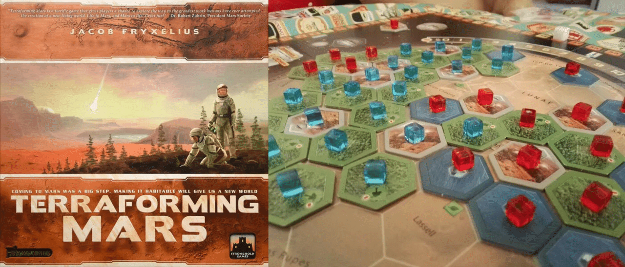 色移り有り テラフォーミングマーズ 拡張 プロモ ダブルレイヤー