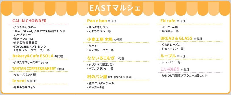 EASTマルシェMAP
