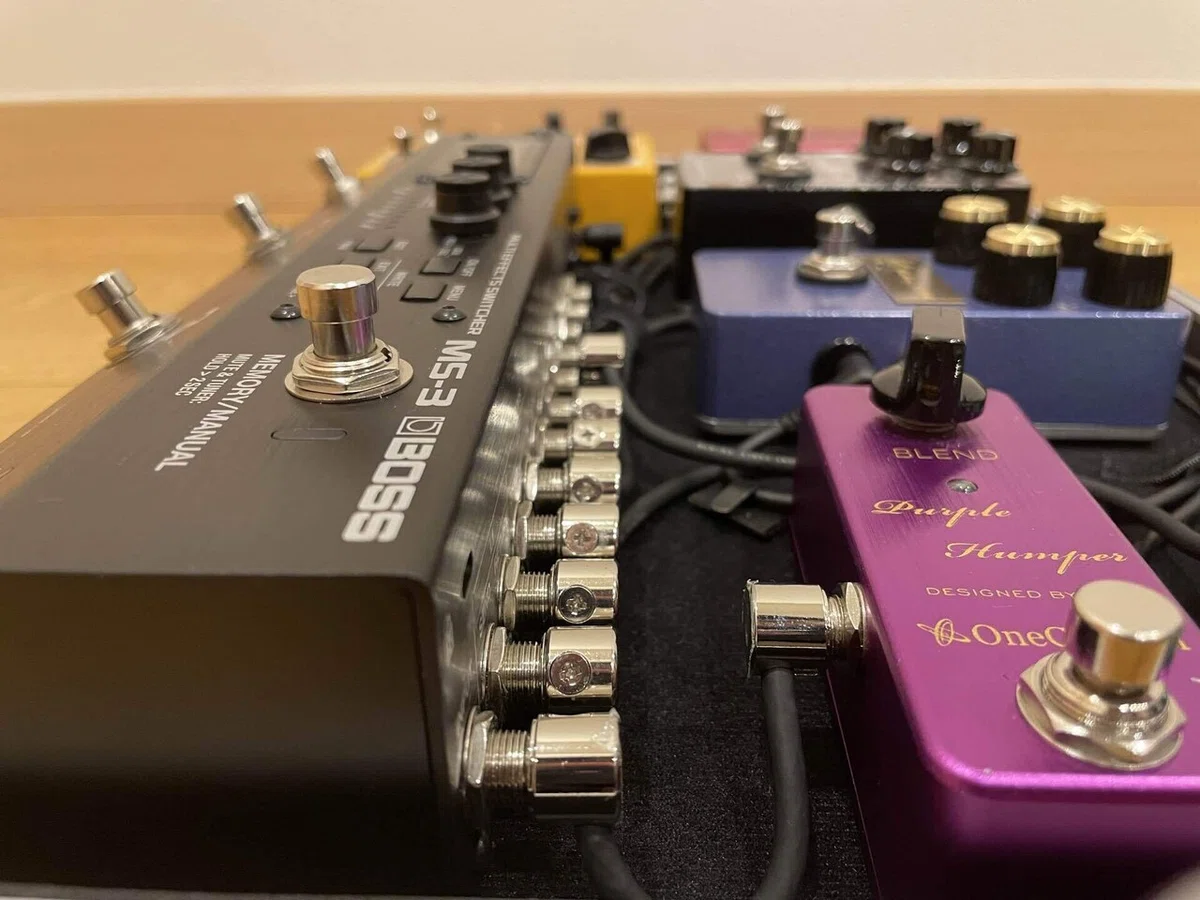 BOSS MS-3でエフェクターボードを小型軽量化したお話（後編）｜MZOG